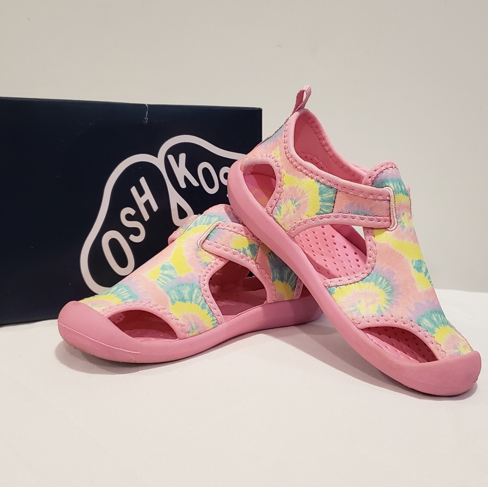OshKosh Tie Dye Aquatic Sandals size 11